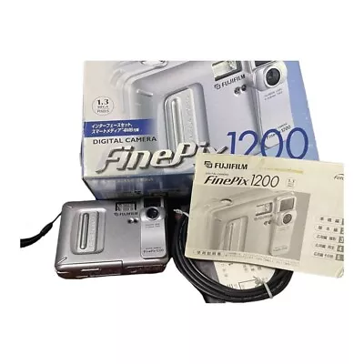 [RERA]Fujifilm Finepix 1200 1.3MP Compact Digital Camera Silver From JAPAN • $155