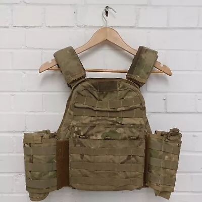 RARE UK MTP Camo Vest Plate Cover  Ukraine Training Forces Webbing Harness • £125
