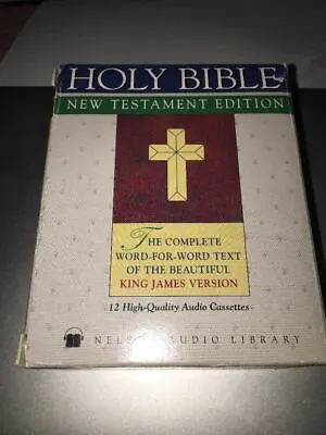 Holy Bible : New Testament - King James Version By Thomas Nelson (1993 Cassett… • $59
