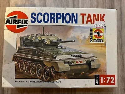 Airfix Model Kit Scorpion Tank Series 1 Vintage 1:72 Scale New Old Stock • $27.95