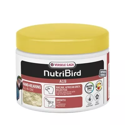 Versele Laga NutriBird A19 - Hand Rearing Feed For All Birds & Parrots 250g • £13.99