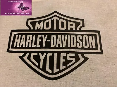 Harley Davidson Cycles Iron On Heat Transfer Vinyl Decal Motorbike • $6.24