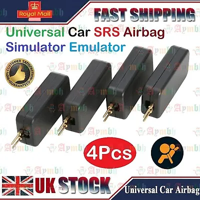 4 Car Airbag Simulator Emulator Resistor Bypass SRS Fault Finding Diagnostic KIT • £5.99