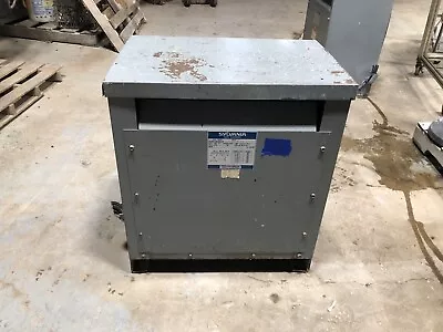 Sylvania Power Transformer 3 Phase 30KVA 480-208Y/120 • $400