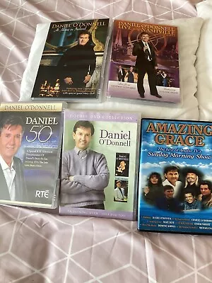 Daniel O’Donnell DVDs. 5 • £2.50