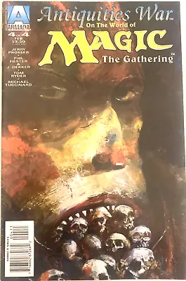 Magic The Gathering. Antiquities War. # 4. Acclaim/armada.  February 1996. Vf/nm • £3.99