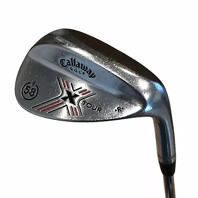 Callaway X-Tour 58 Degree 9 Bounce Wedge Wedge Flex Steel Shaft RH • $21.22