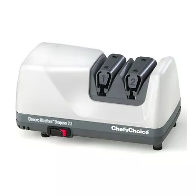 Chef's Choice Diamond UltraHone Electric Knife Sharpener Model 312 White!  • $299