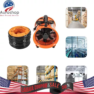 10  Extractor Fan Blower Duct Hose Ventilator Portable Industrial Air Mover 10m • $122.55