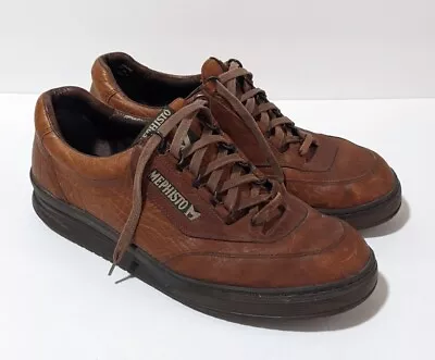 Mephisto Men's Match Walking Shoe Grain Leather Brown Size 10 Runoff Air Jet • $50