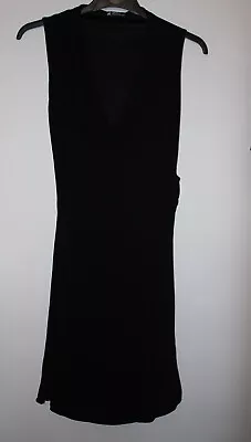 Oli Fusion By Maria Grachvogel Black Gathered Dress Size 12 • £9.75