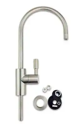 £27.95 • Buy Brushed Nickel Water Filter Tap For All 1/4  Drinking Water Filter Systems