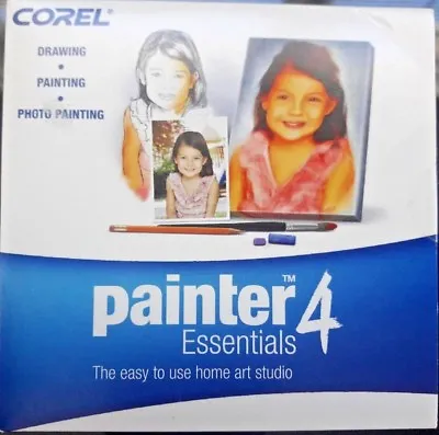 New Corel Painter 4 Essentials For Win 2000/XP/Vista Mac OS X 10.4.x • $20