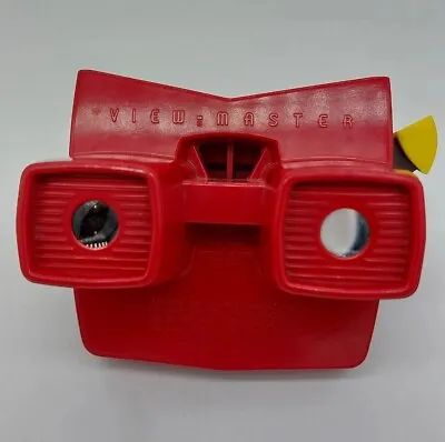 £199.95 • Buy RED YELLOW ADVANCE LEVER Model E Working VIEWMASTER Viewer View Master SAWYER'S 