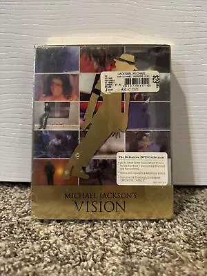 Michael Jackson's Vision: The Definitive Collection 3-Disc DVD Set 2010 -SEALED • $24.49