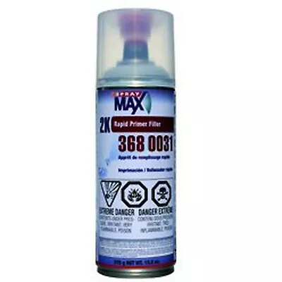 Spray Max 2k Rapid Primer FillerGRAY Non ISO - 3680031 • $30.79