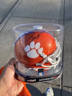 TEE HIGGINS Autographed Auto Mini Helmet Clemson Tigers Star Wide Receiver PROOF • $80