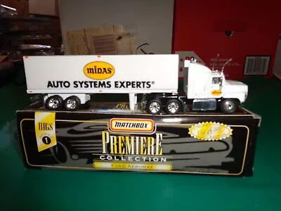 Matchbox Premiere Collection Rigs Series 1 Midas Auto Systems Ford Aeromax W/Box • $8.99