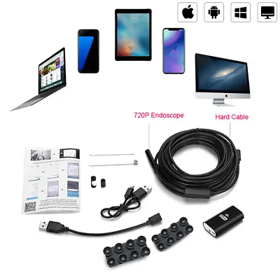 £6.96 • Buy 6LED WIFI 3in1 Endoscope Camera Wireless Borescope Inspection For IPhone Android