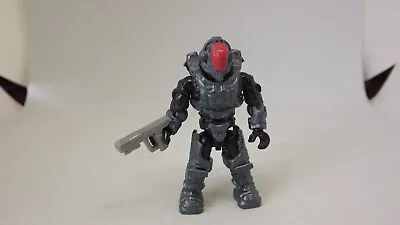 Mega Bloks Halo: Charlie Series - Steel Orbital Spartan With ODST Pistol • $12