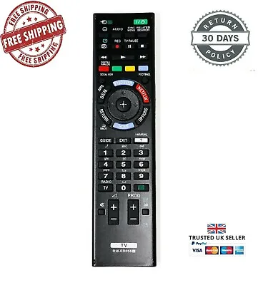 £5.99 • Buy SONY BRAVIA TV Remote Control - KDL-50W829B - RM-YD103 -  NEW
