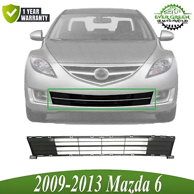 Front Bumper Grille Compatible With 2009-2013 Mazda 6 Black Textured • $36.23