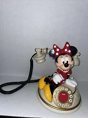 Vintage Minnie Mouse Telemania Corded Telehone - Mint Condition  • $59.49