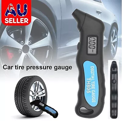 Digital Tyre Pressure Gauge Air PSI Meter Tester Tire Gauge Car Bike Truck Auto • $15.99