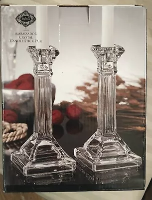  Shannon Crystal By GODINGER Ambassador  Candlestick Pair 8   • $35