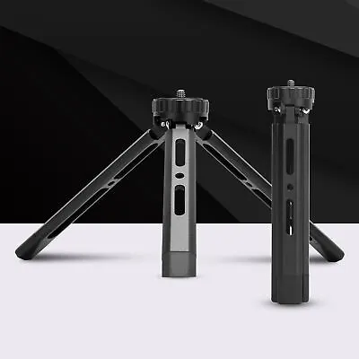  Alloy Desktop Tripod Stand With 1/4inch Screw For Canon  DSLR T0Q7 • £12.36