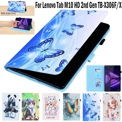 £10.82 • Buy Pattern Case For Lenovo Tab M10 HD 2nd Gen TB-X306F/X Tablet 10.1'' Wallet Cover