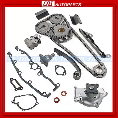 TIMING CHAIN SET+WATER PUMP For 91-99 NISSAN 200SX NX1600 SENTRA 1.6L GA16DE • $64.98