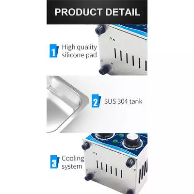 10L Digital Ultrasonic Cleaner Jewelry Ultra Sonic Bath Degas Parts Cleaning • $559.36