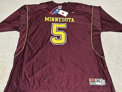 Nike Minnesota Gophers Football Jersey New NWT Men’s XL Maroon MSRP $54.99 • $24.99