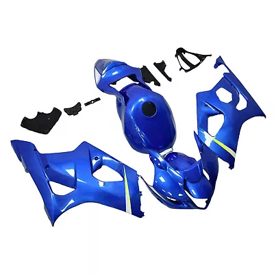 Blue Plastic Bike Fairings For Suzuki GSXR1000 2003 2004 K3 03 04 ABS Bodywork • $402.81