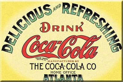 Coca Cola Keg Label Sign Refrigerator Magnet Decor 2 X 3 Inch • $8.43