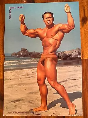BILL PEARL Bodybuilding Muscle Fitness POSTER • $4.99