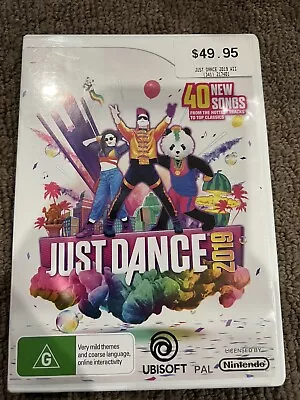 Just Dance 2019 Nintendo Wii Music & Dance AUS PAL Dancing With Manual • $49.99