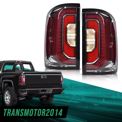 Fit For 16-18 GMC Sierra 1500 Factory LED Tail Lights Brake Lamps Set Left+Right • $221.10