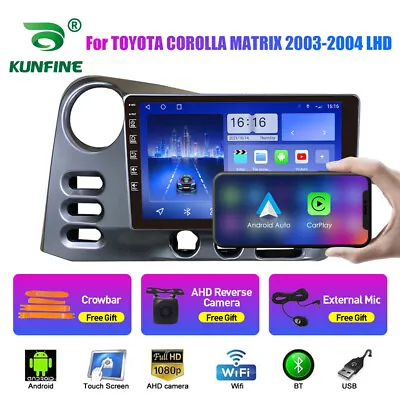 Quad Core Headunit 9  Android 12 Carplay For Toyota Matrix 2003-2004 Navi GPS • $130.99