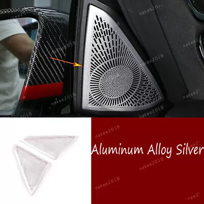 2×Alloy ABS Tweeter Audio Speaker Trim For Mercedes Benz E Class W212 2012-2015 • $23.91