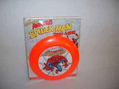 $199.99 • Buy Spiderman Ahi Azrak Hamway Zing-wing Frisbee 1973 Marvelmania Rare Sealed Grail