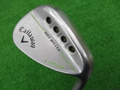 Callaway MD3 MILLED Chrome Plating S-GRIND Wedge #52(1Club)/DG/Flex:S200/Wedge • $170.97