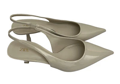 $49 • Buy Zara Point  Toe Kitten Shoes 40 9