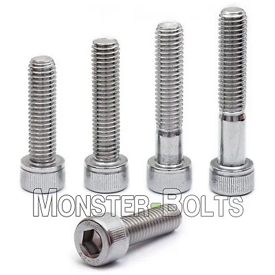 M3 Stainless Steel Socket Head Cap Screws A2 / 18-8 Metric DIN 912 0.50 Coarse • $4.85