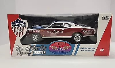 1/18 Ertl Collectibles 1970 Plymouth Duster Sox & Martin Limited Ed. • $150
