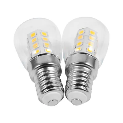 2PCS E14 Base LED Bulb Refrigerator Lamp Bulb Fridge Light Replacement • $6.92
