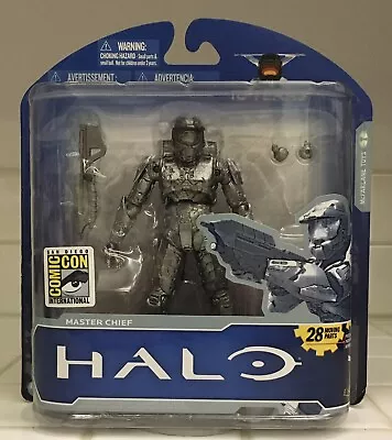 Mint/Rare Mcfarlane Halo 10th Anniversary Master Chief Silver Comic Con Excl. • $80