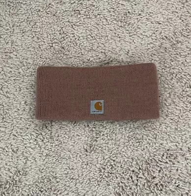 Carhartt Knit Headband Mink Pink Women’s One Size GREAT CONDITION USED ONCE • $14.99