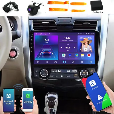 10.1  For Nissan Altima Car Apple Carplay Radio Android12 GPS Navigation WiFi FM • $135.98